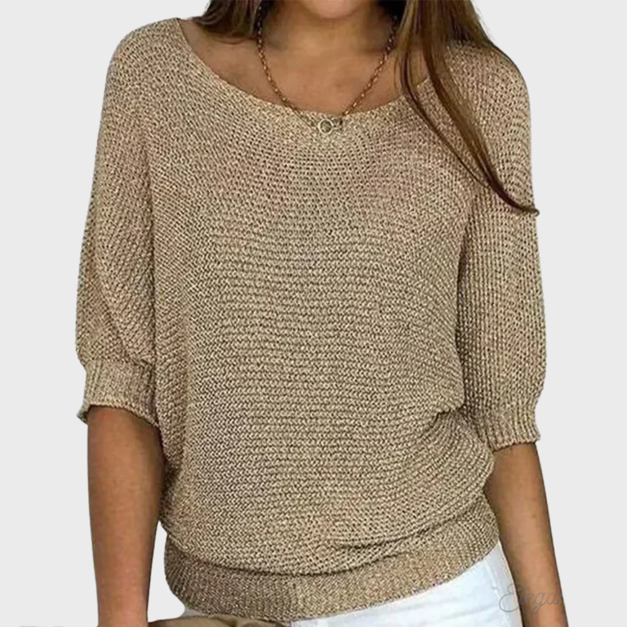 Natalie | Eleganter Pullover mit feiner Textur