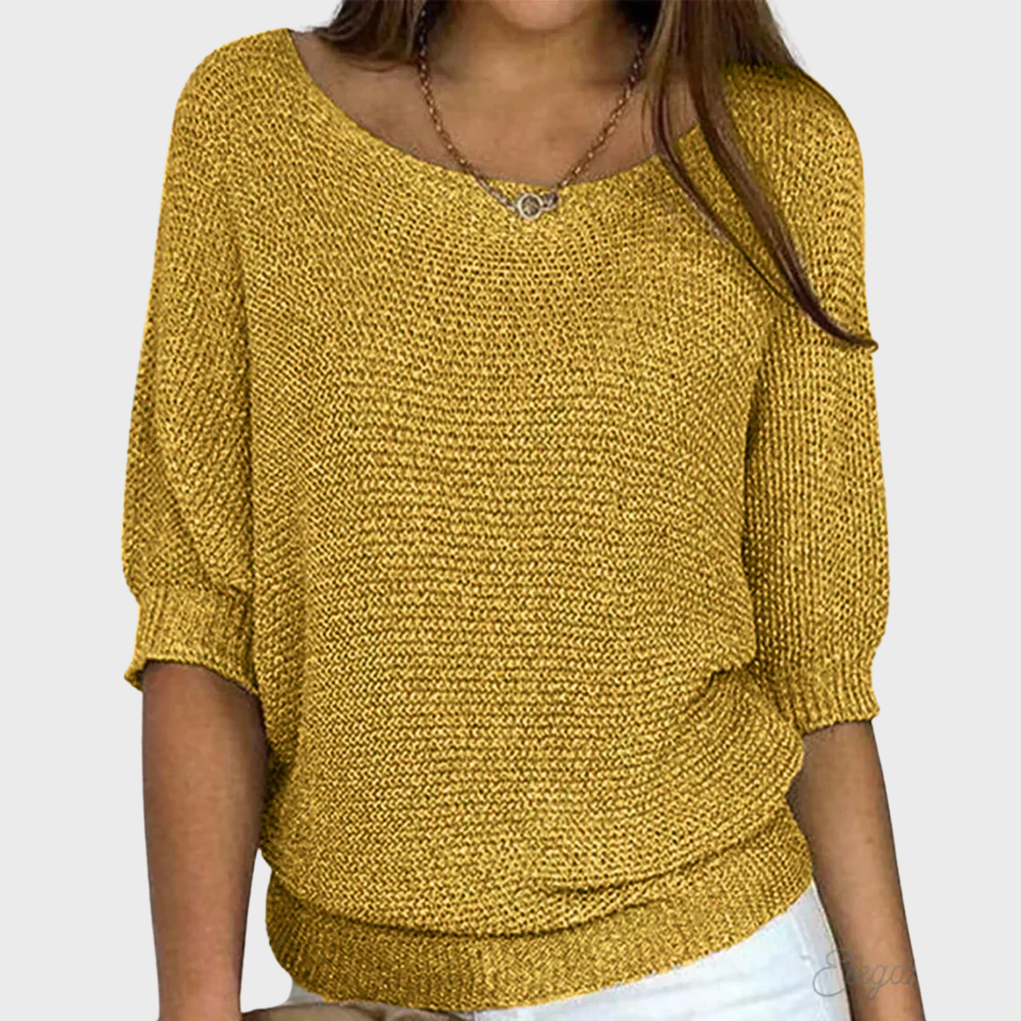 Natalie | Eleganter Pullover mit feiner Textur