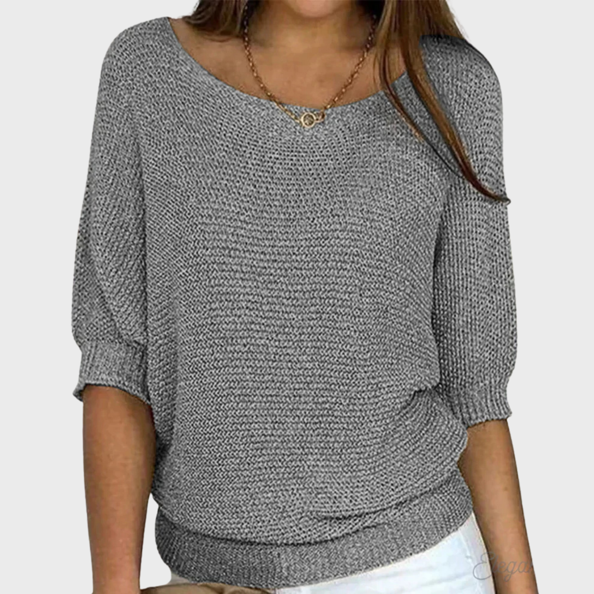 Natalie | Eleganter Pullover mit feiner Textur
