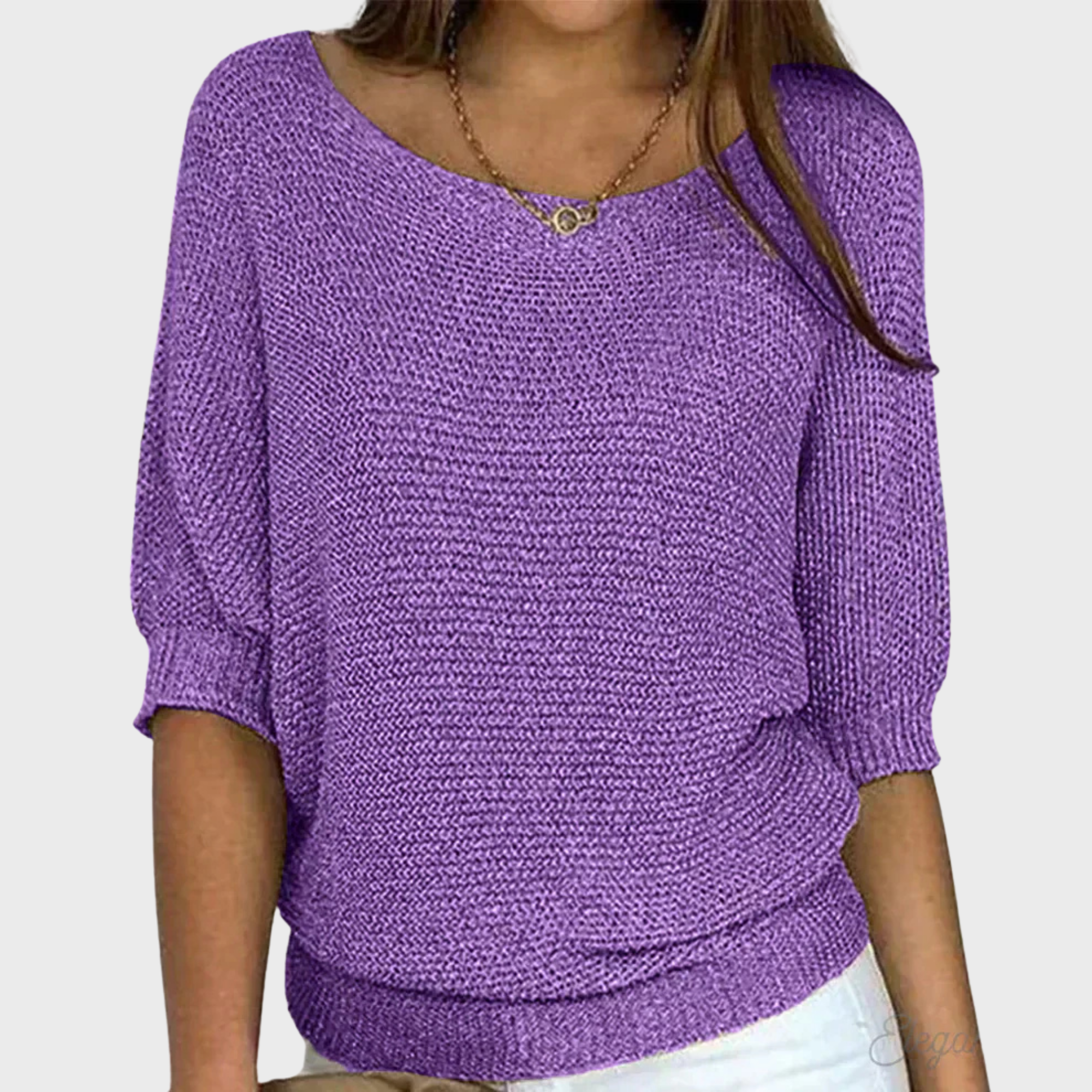 Natalie | Eleganter Pullover mit feiner Textur