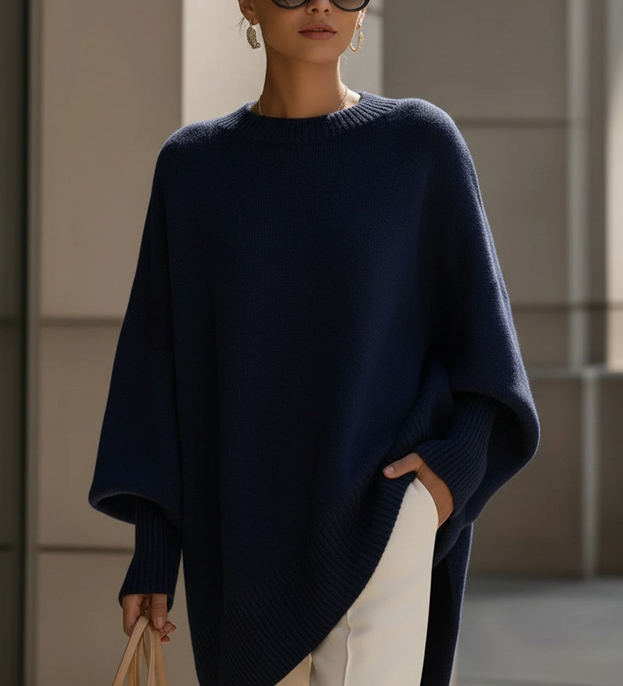 Zuzana | Luxuriöser Übergrosser Poncho