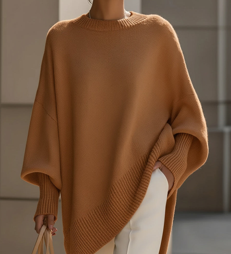 Zuzana | Luxuriöser Übergrosser Poncho