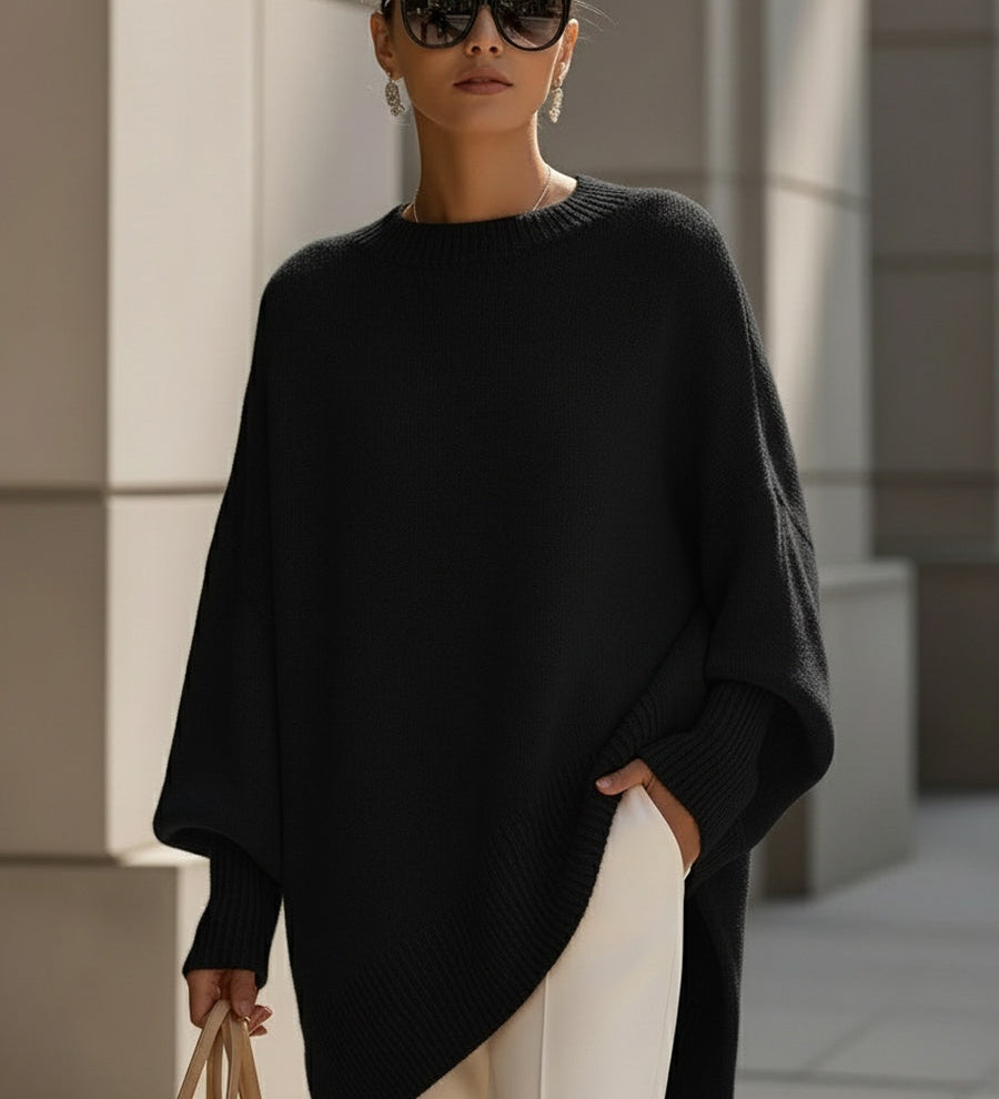 Zuzana | Luxuriöser Übergrosser Poncho