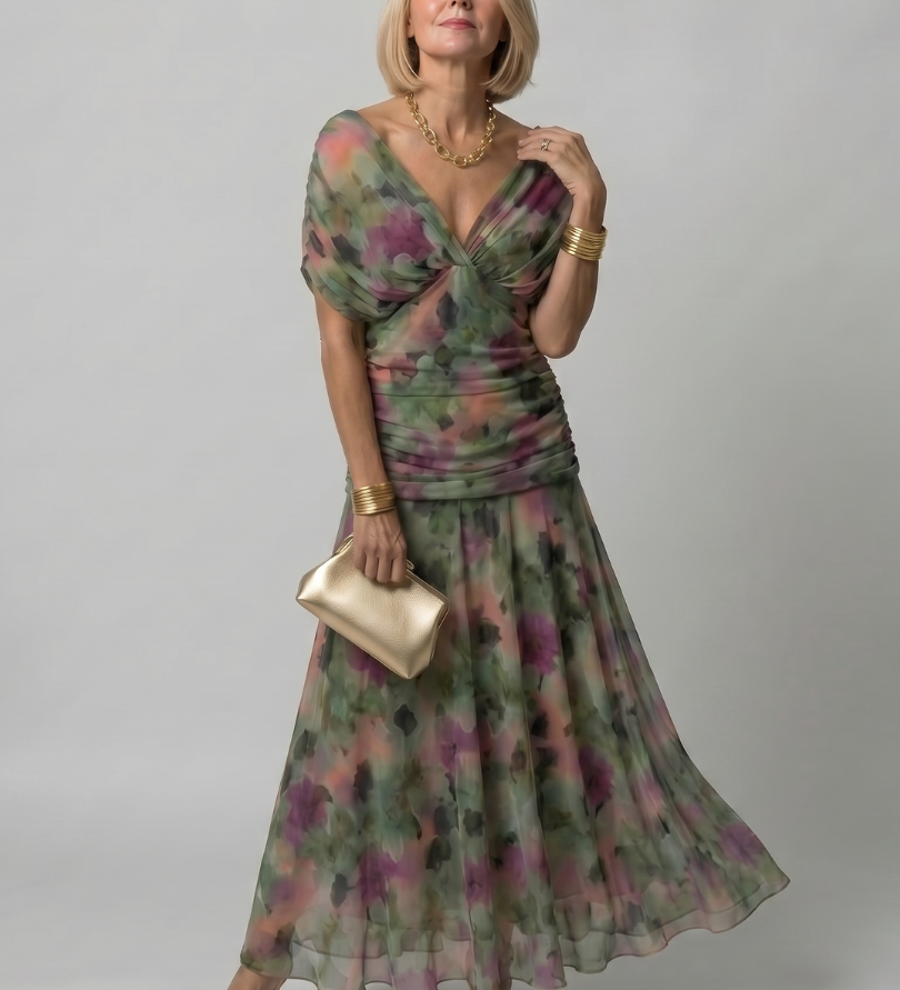 Louise | Halter Midi Kleid