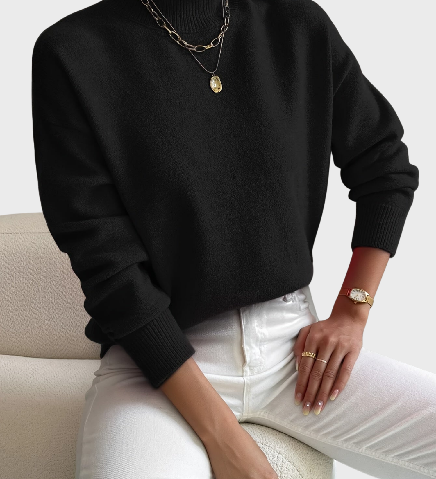 Monika | Eleganter und warmer Pullover