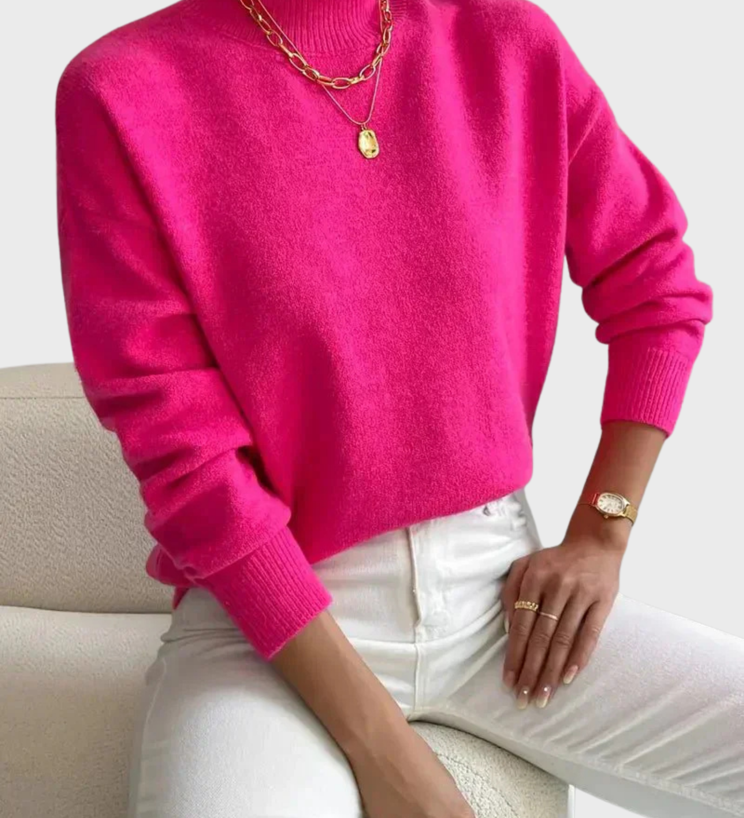 Monika | Eleganter und warmer Pullover
