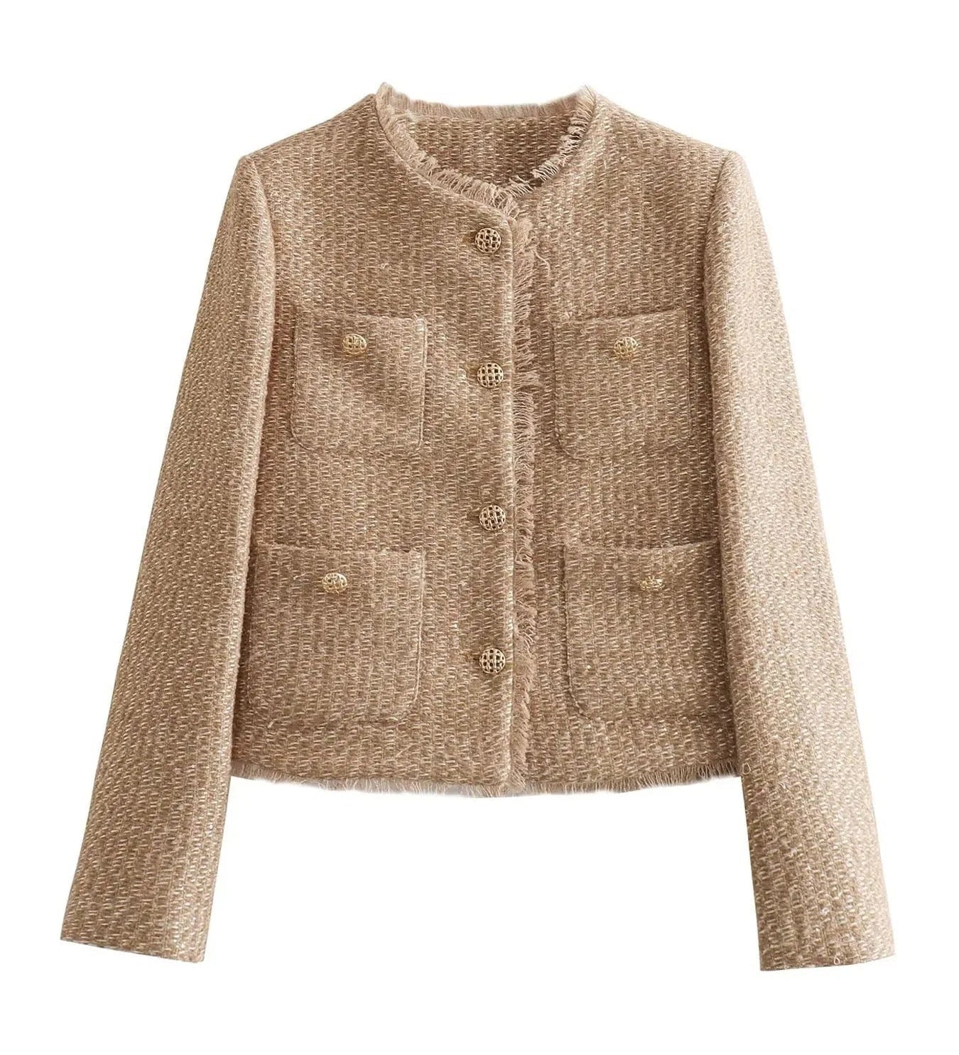 Clarette | Eleganter kurzer Blazer mit Knopf