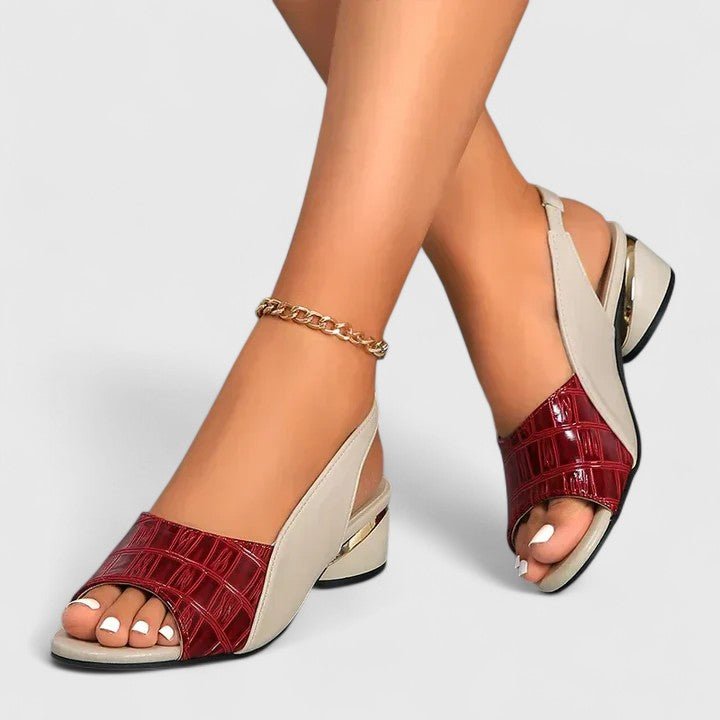 Mariah™ | Elegante Leder-Sandalen