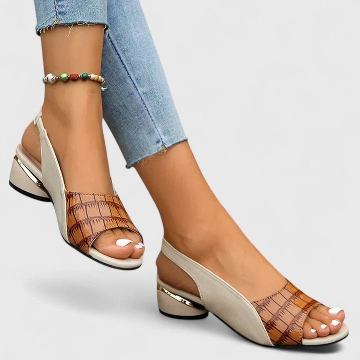 Mariah™ | Elegante Leder-Sandalen