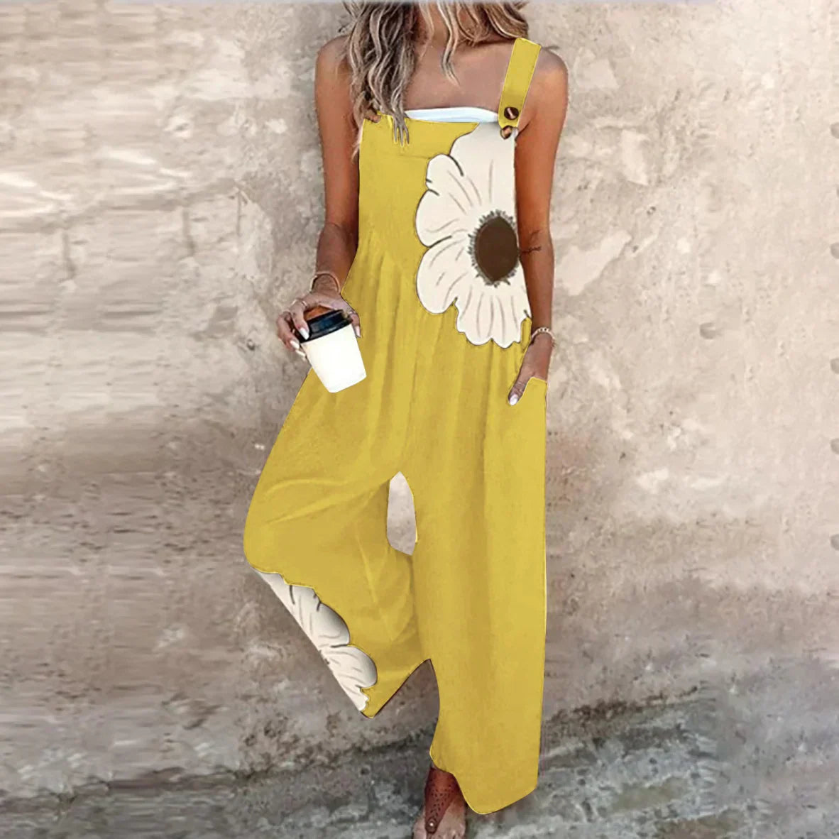 Bequeme Bedruckte Overall