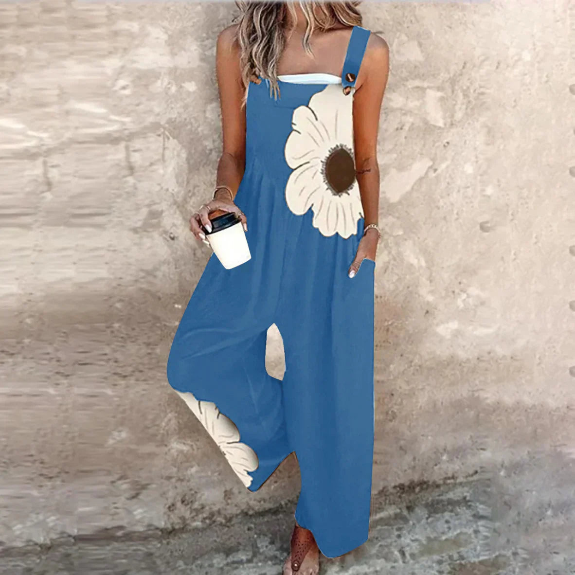 Bequeme Bedruckte Overall