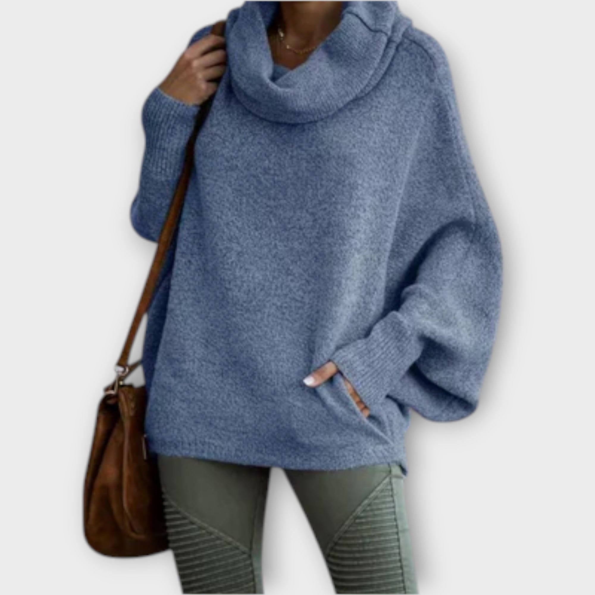 Lenka | Bequemer Rollkragenpullover