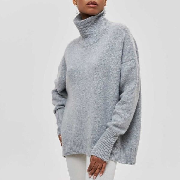 Klára | Eleganter Strickrollkragen für kalte Tage