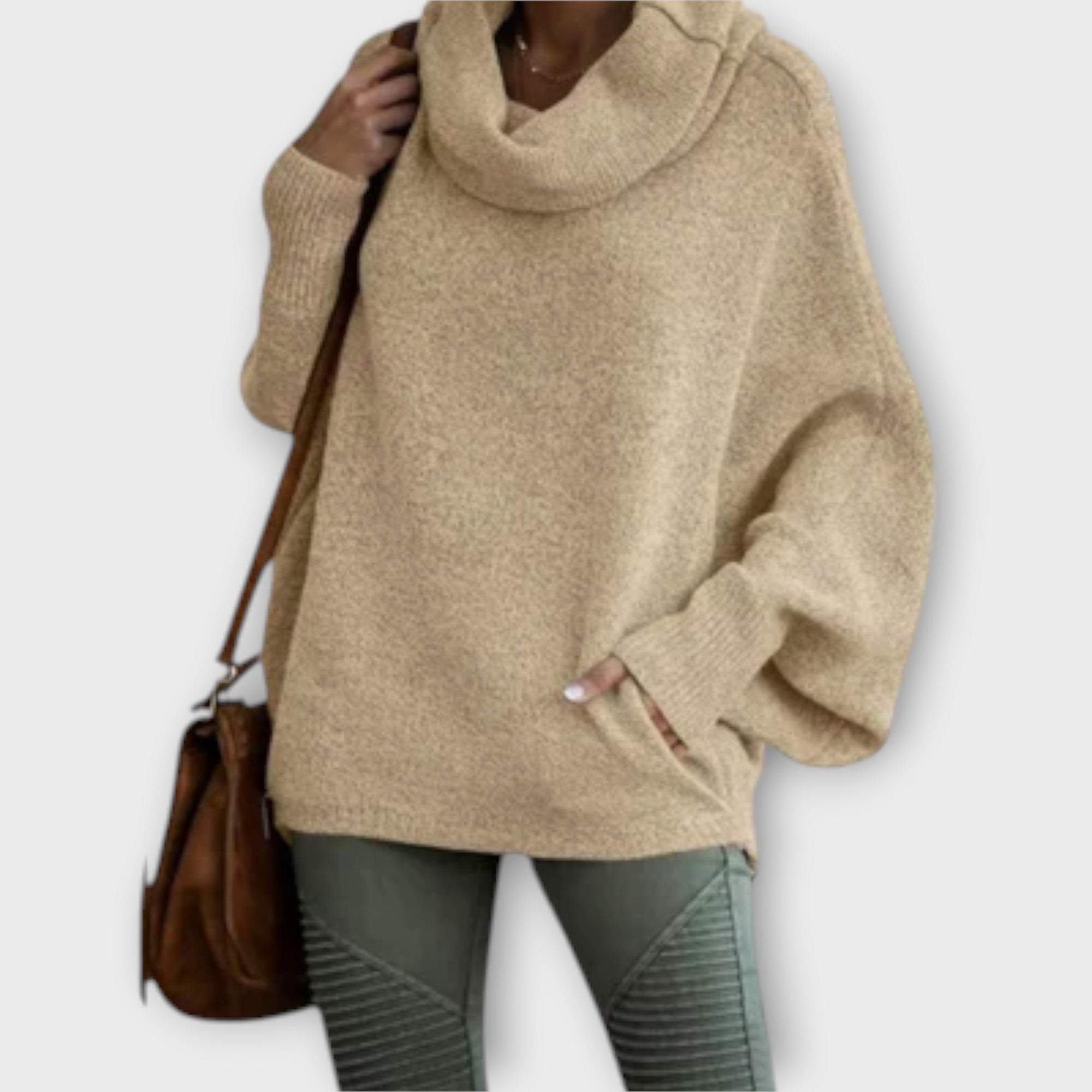 Lenka | Bequemer Rollkragenpullover