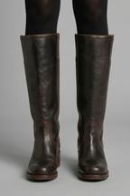 Isolde | Hoher Stiefel mit Blockabsatz