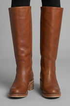 Isolde | Hoher Stiefel mit Blockabsatz